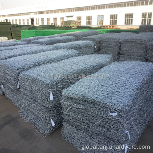 Gabion Box Professional Hot Dipped Galvanized Gabion Basket Mesh Factory